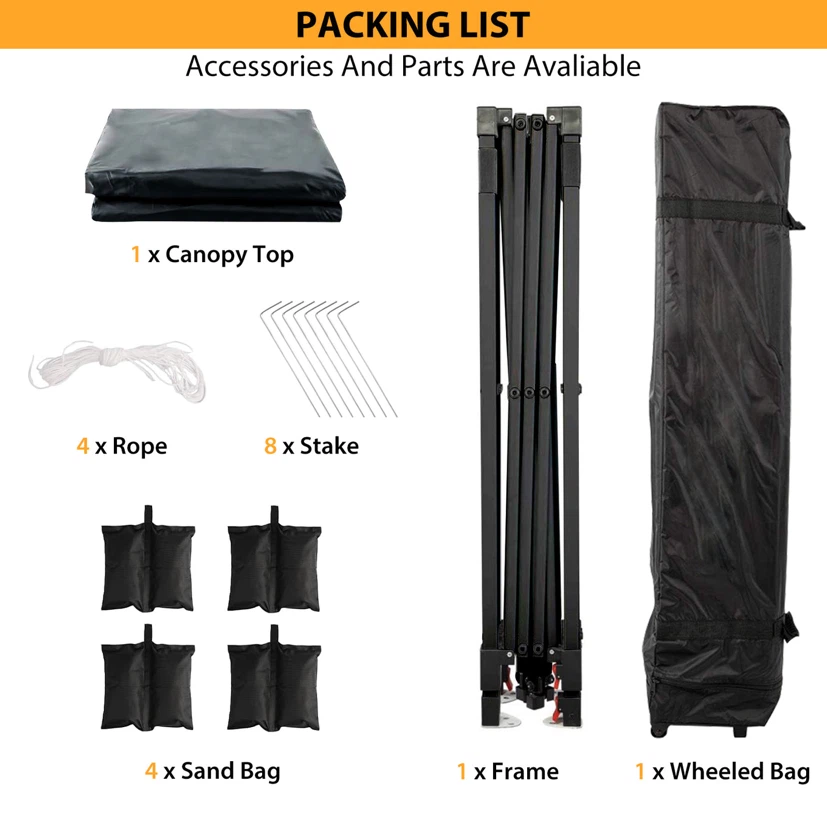 Garvee Pop Up Canopy Tent, Waterproof  Shelter - photo 5