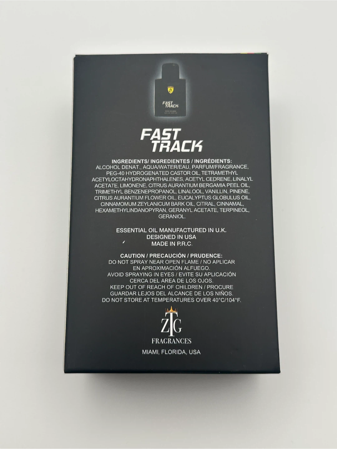Fast Track Pour Homme EDP 100ml – Brand New - photo 3