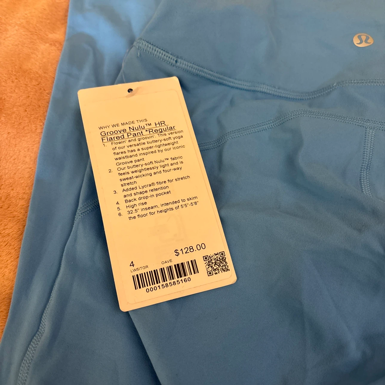 Lululemon Groove Nulu High-Rise Flared Pants Size 4