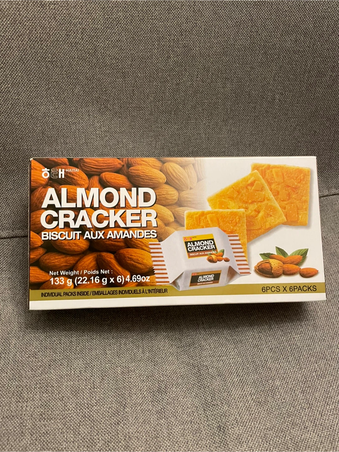 Haitai Almond Cracker 133g