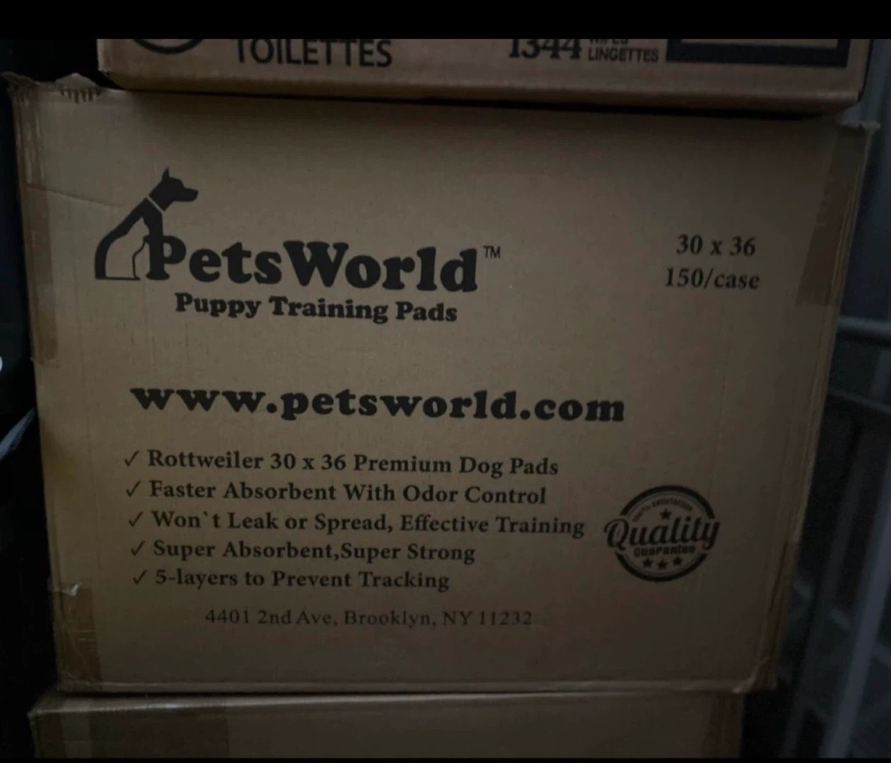 PetsWorld Extra Large Puppy Training Pads 150 Count - photo 2