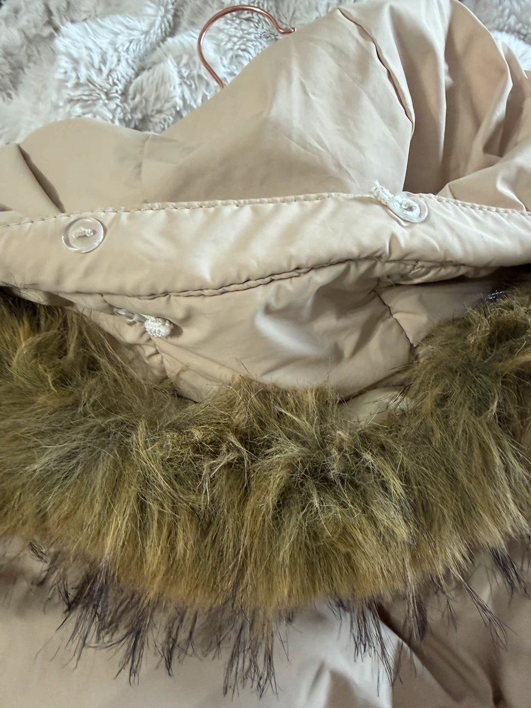 Size 160-11/12 Girl’s Duck Down winter coat - photo 3