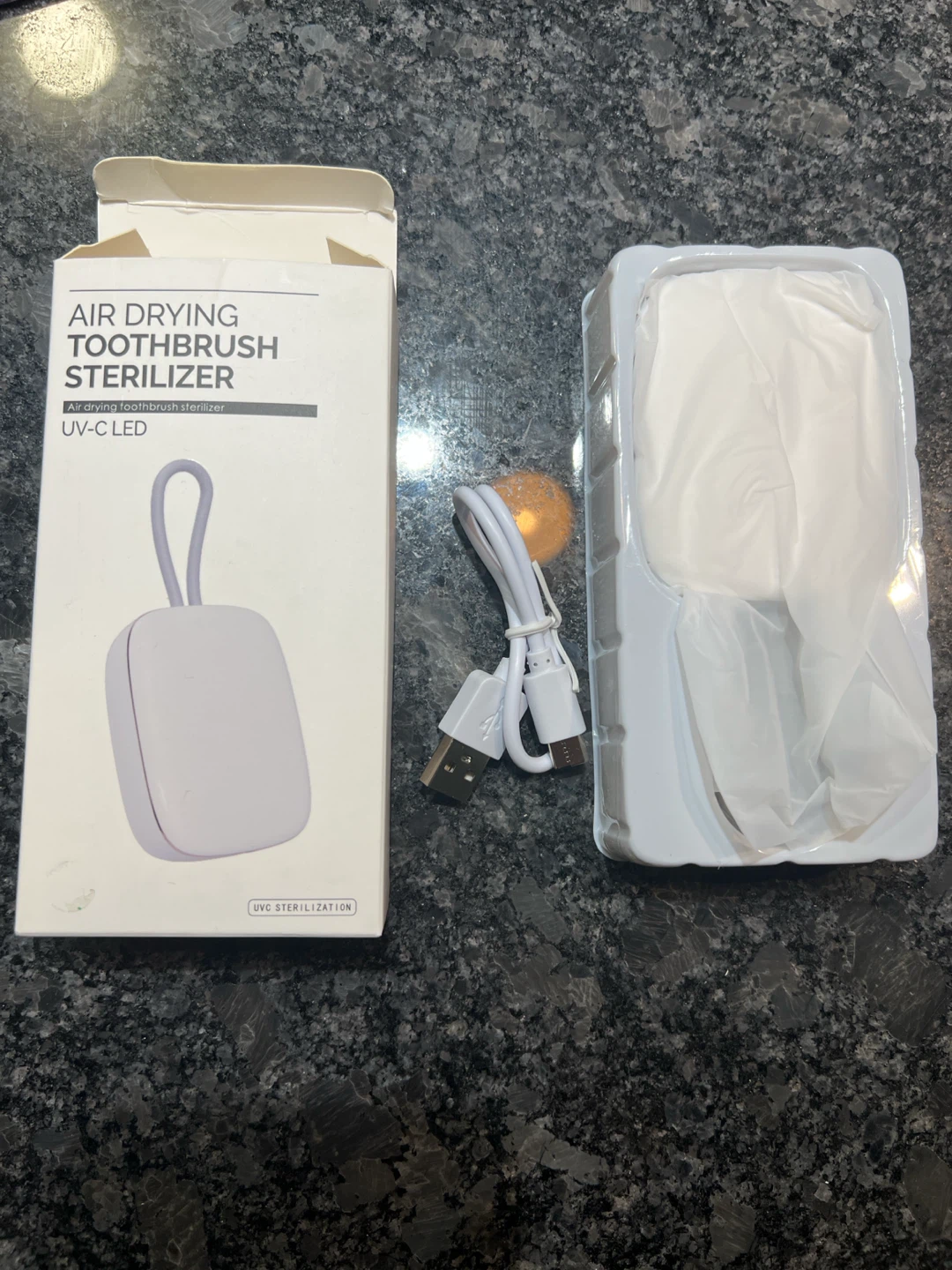 Air Drying UV-C Toothbrush Sterilizer - photo 4