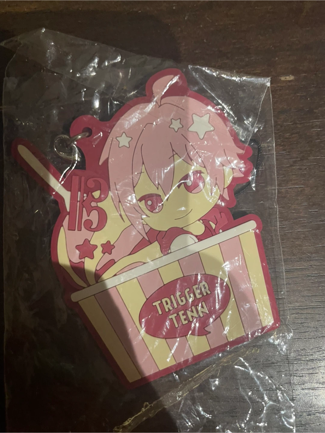 Idolish 7 Trigger Tenn Rubber Keychain