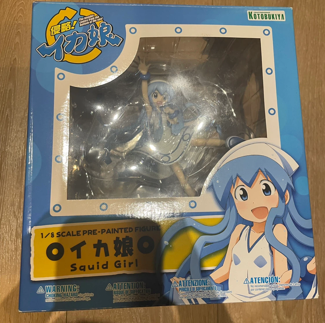 Kotobukiya Ika Musume Squid Girl 1/8 Scale Pre-Painted Figure - photo 2