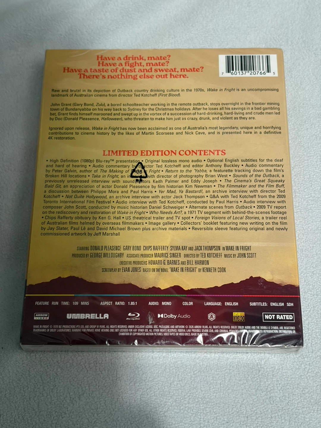 Wake In Fright Arrow Limited Edition w/ Slipcover + Booklet - photo 2