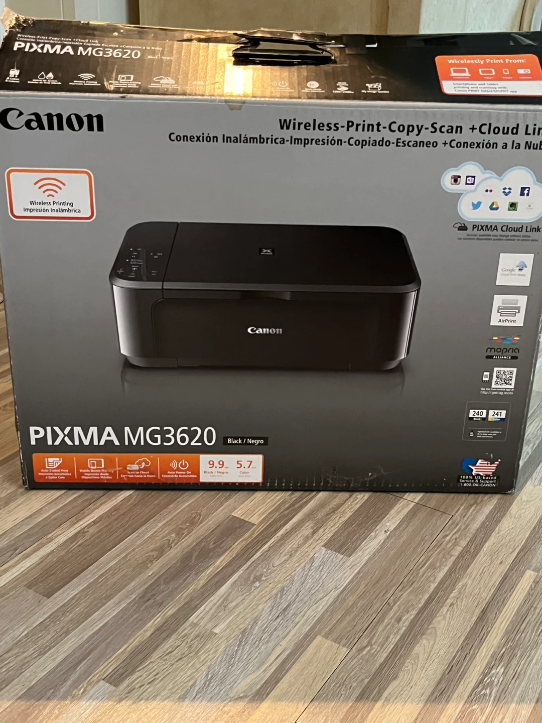 Canon PIXMA MG3620 Wireless Inkjet Printer