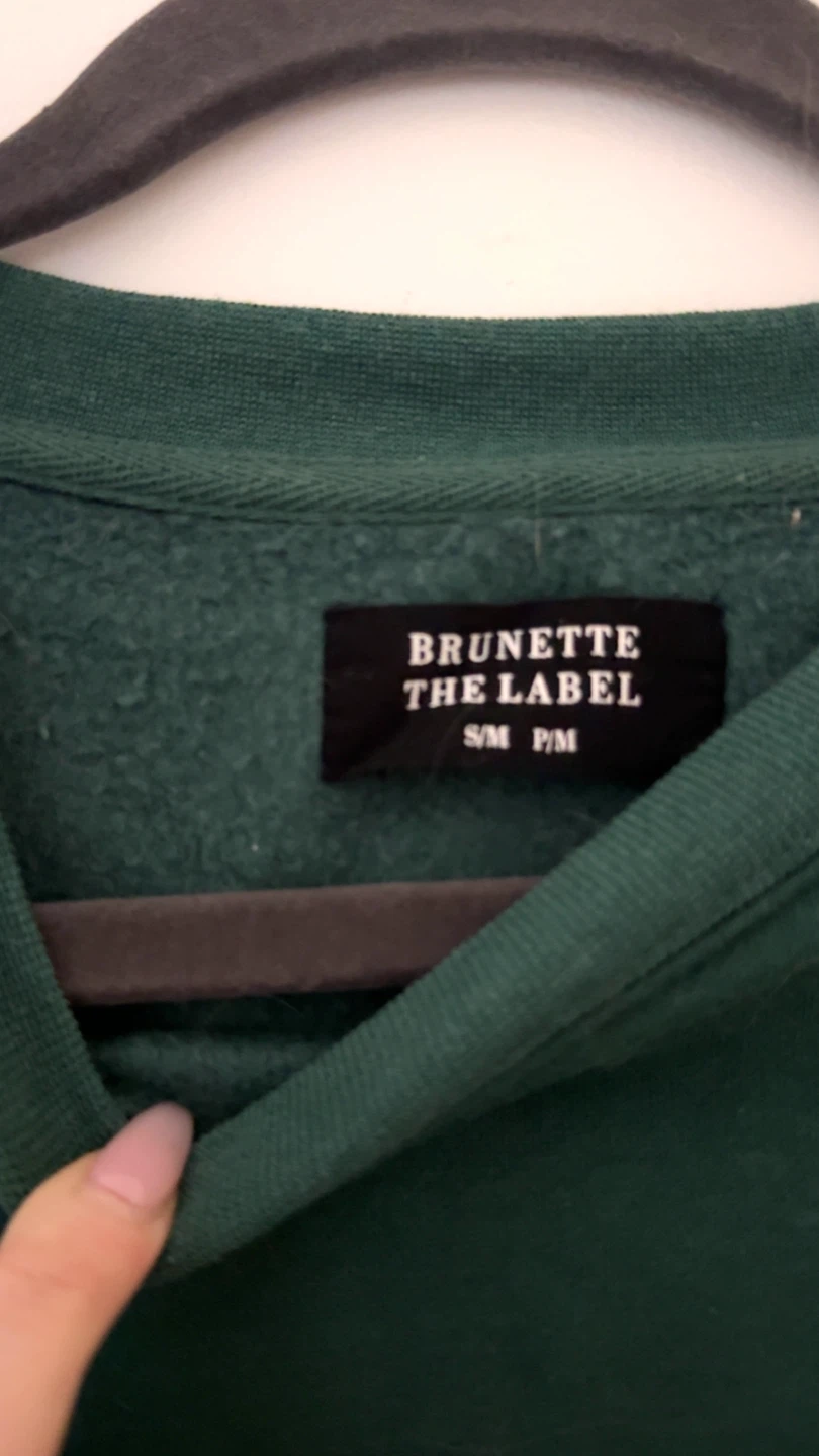 “BLONDE” Classic Crew Neck Sweatshirt - photo 2