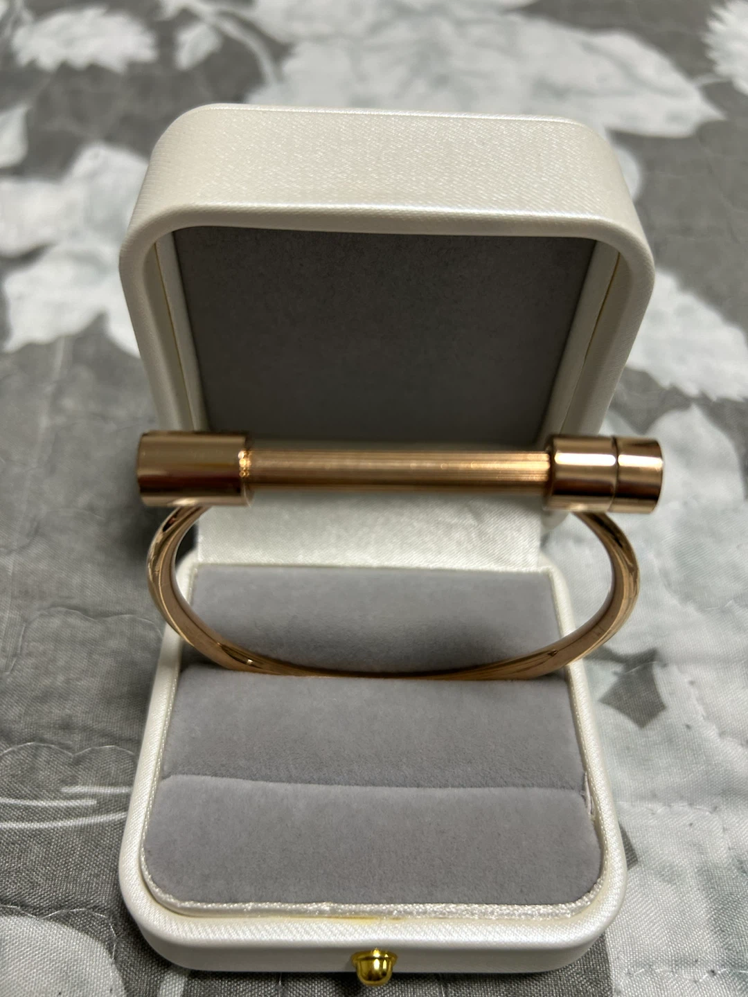 Rose Gold Tone Cuff Bracelet