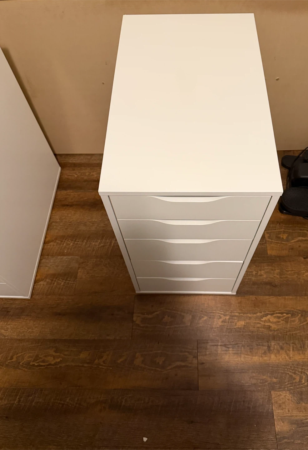 Two White IKEA Alex Drawer Units - photo 3