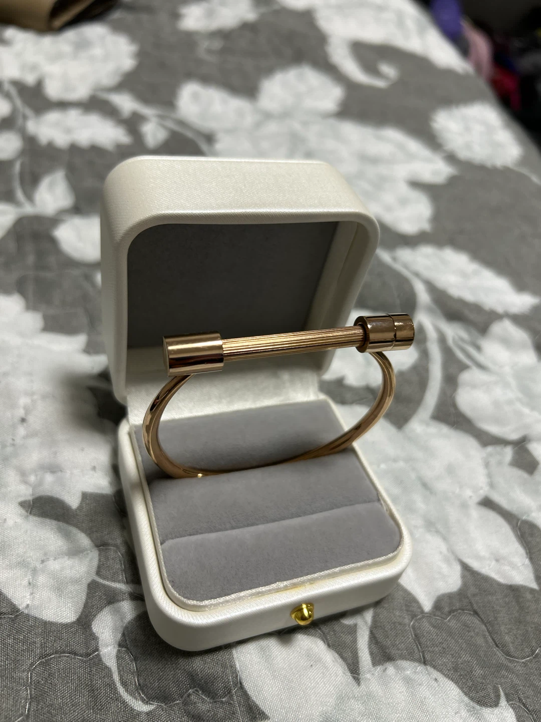 Rose Gold Tone Cuff Bracelet - photo 2