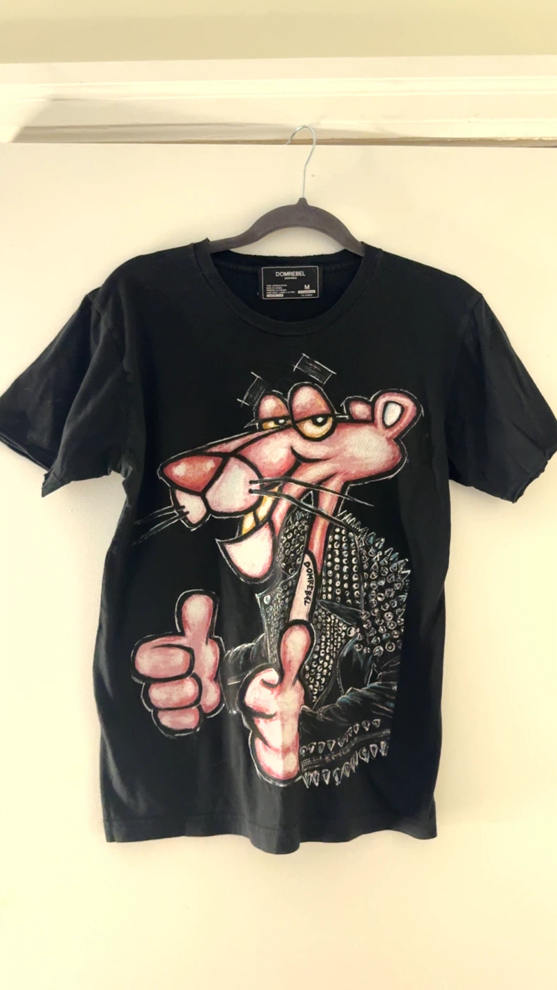 Domrebel Minou Box TShirt Pink Panther Size M