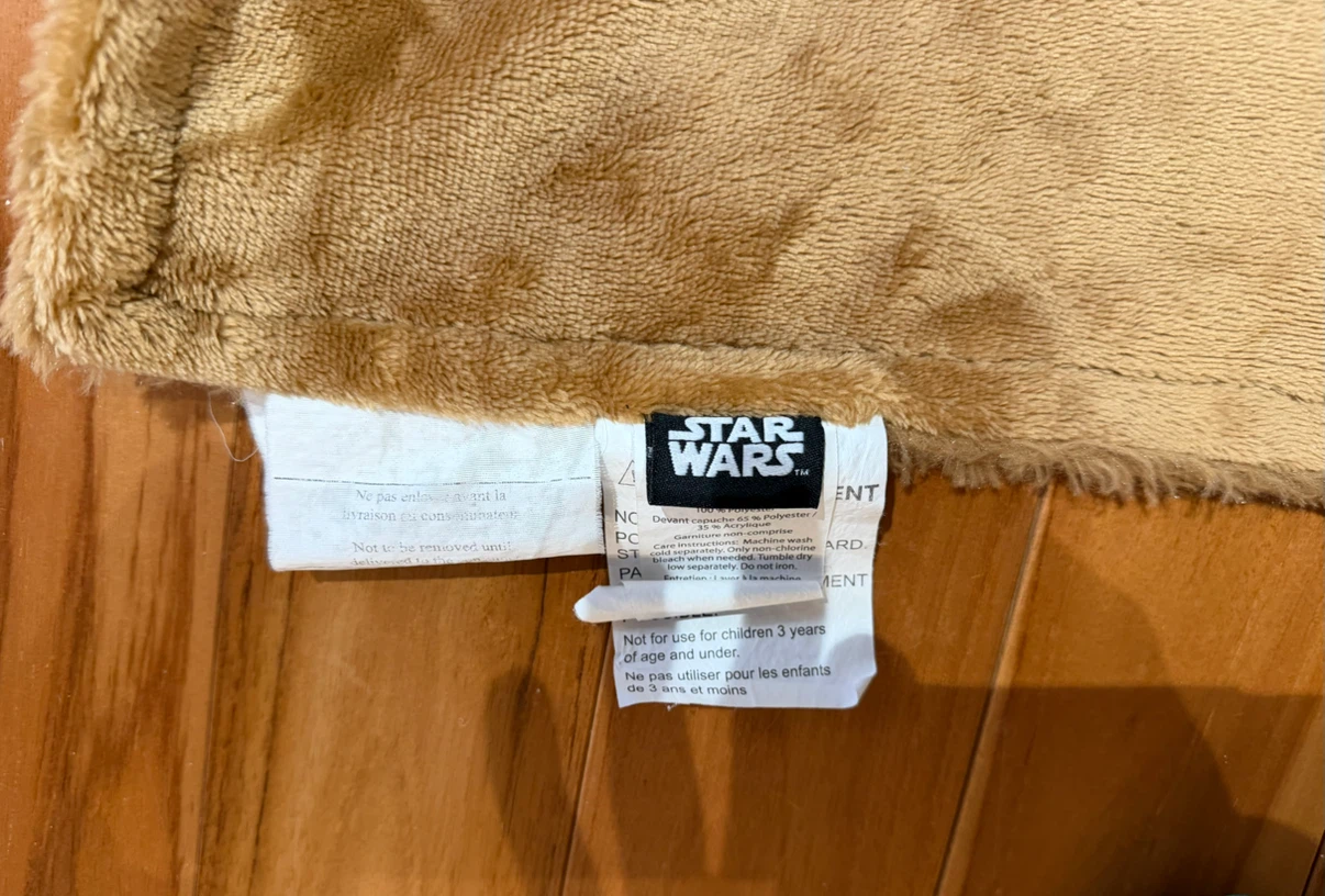 Star Wars Chewbacca Hooded Blanket - photo 4