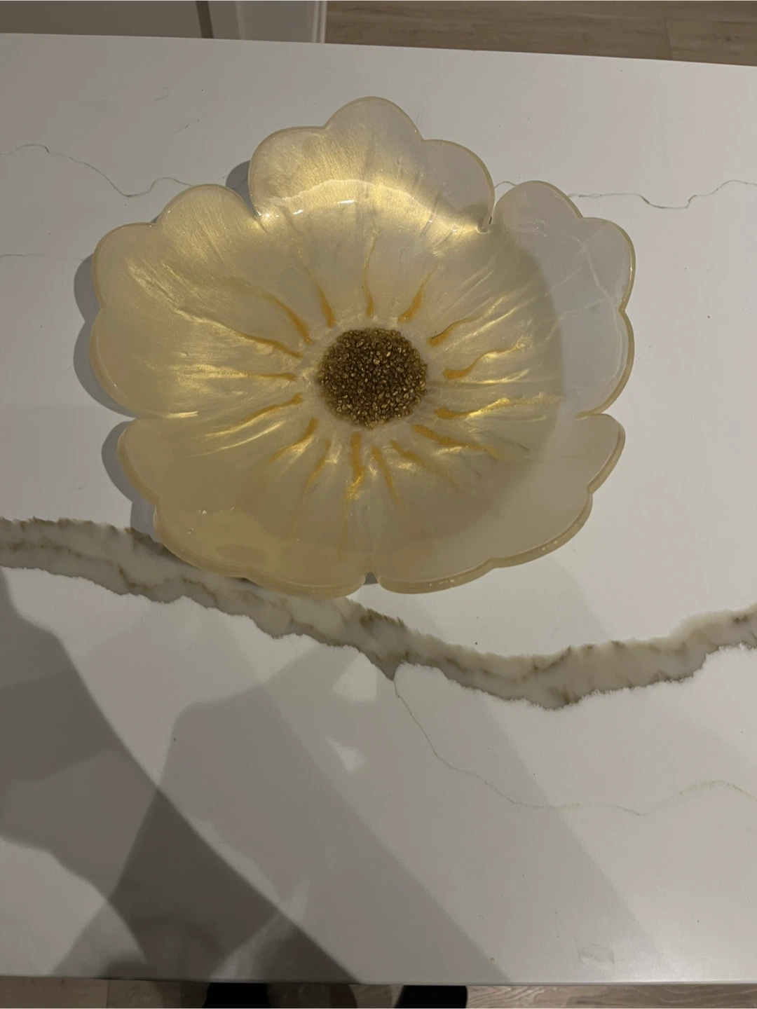 Decorative Flower-Shaped Bowl Dish - photo 2