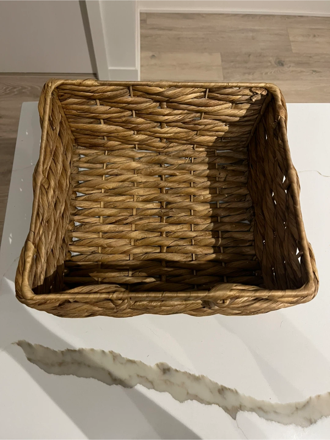 Woven storage basket - photo 3