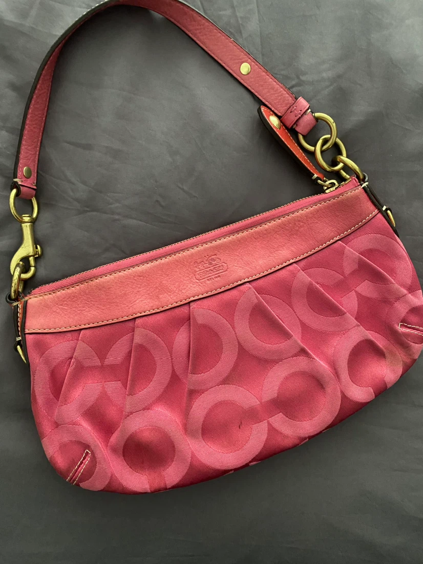 Vintage Coach Pink Madison Shoulder Bag - photo 5