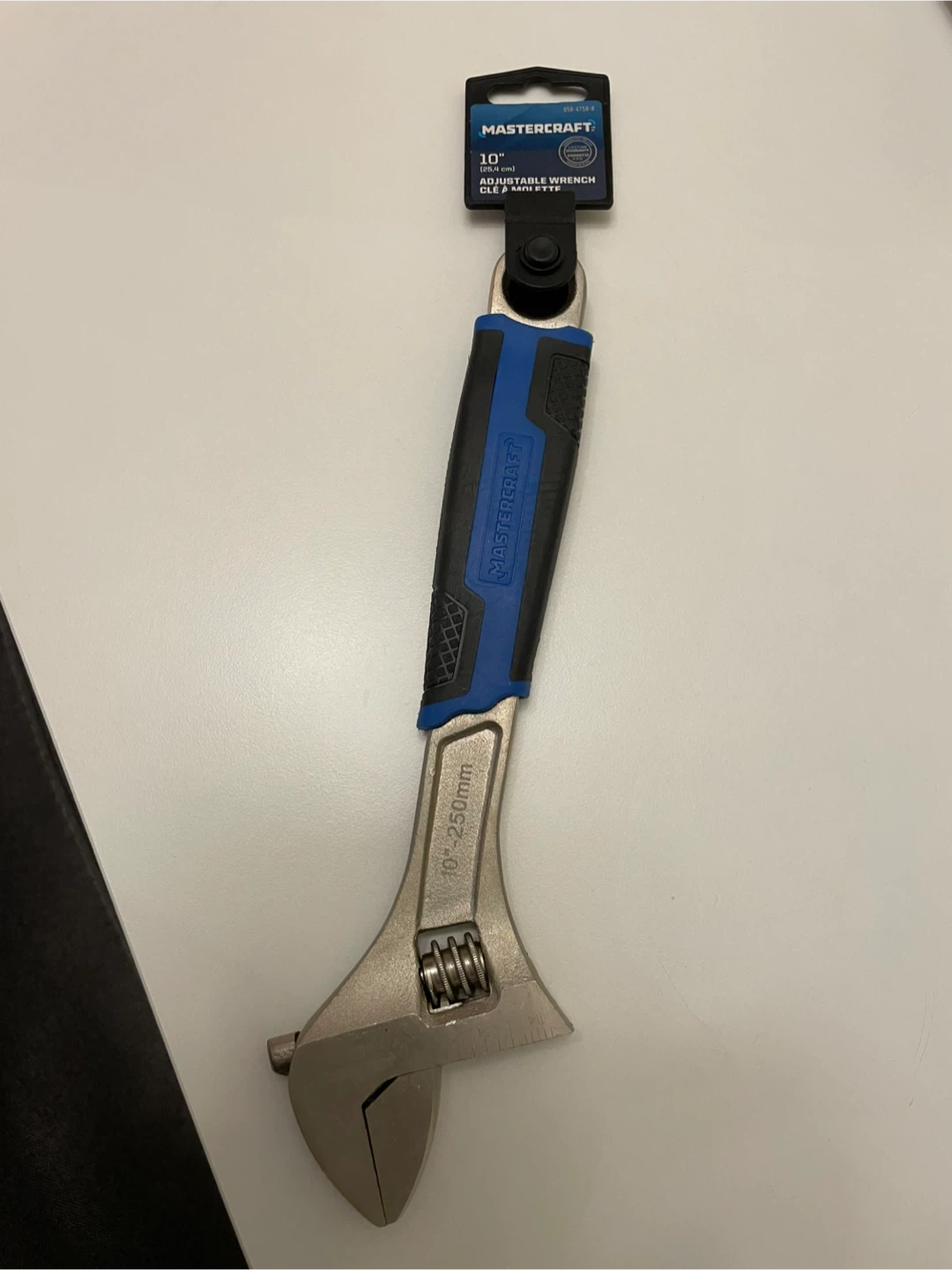 Mastercraft 10-inch Adjustable Wrench