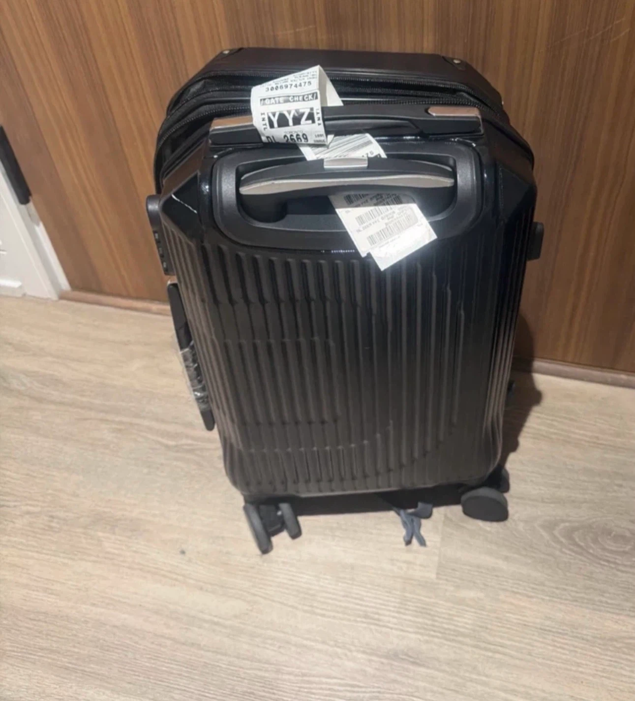 Black Carry-On Suitcase