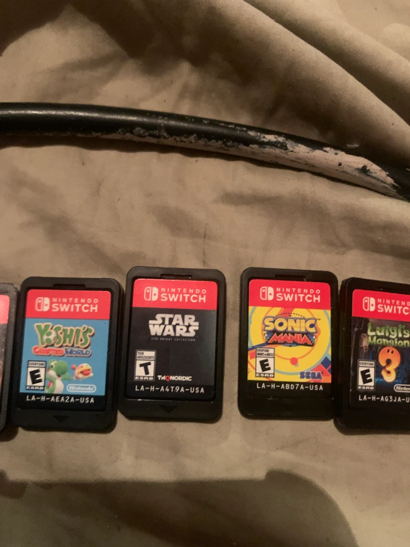 Nintendo Switch Console with Games and Dock - photo 2