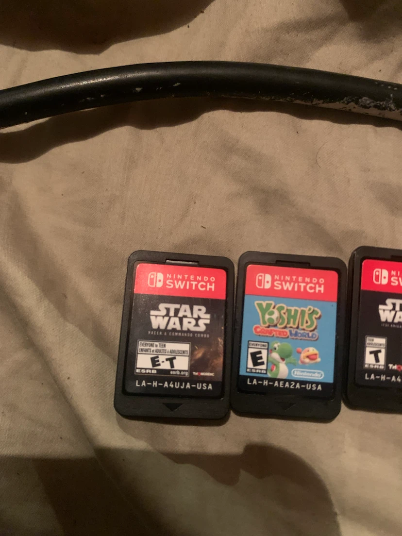 Nintendo Switch Console with Games and Dock - photo 3