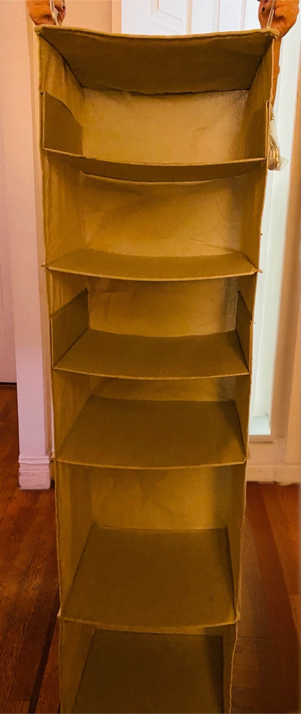 Hanging Closet Organizer with 6 Shelves - photo 4