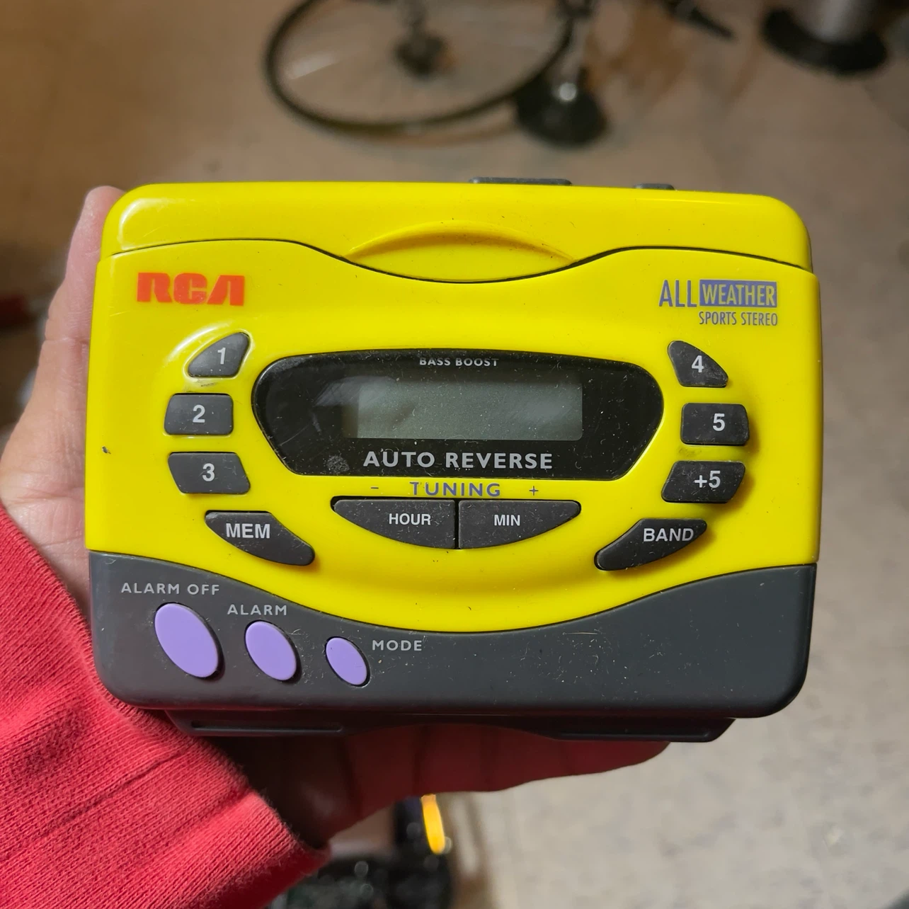 RCA RP1540A All Weather Sports Stereo Cassette Player