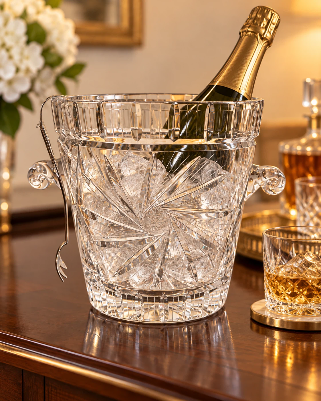 Crystal Ice Bucket