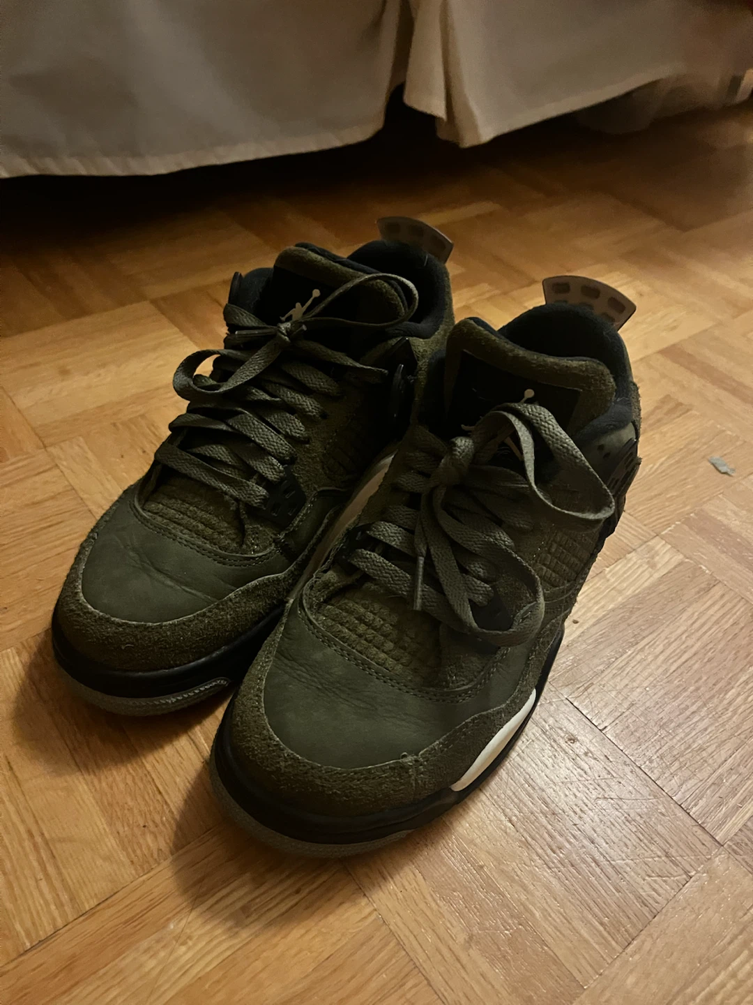 Jordan 4 Retro Olive Craft Size 5.5Y