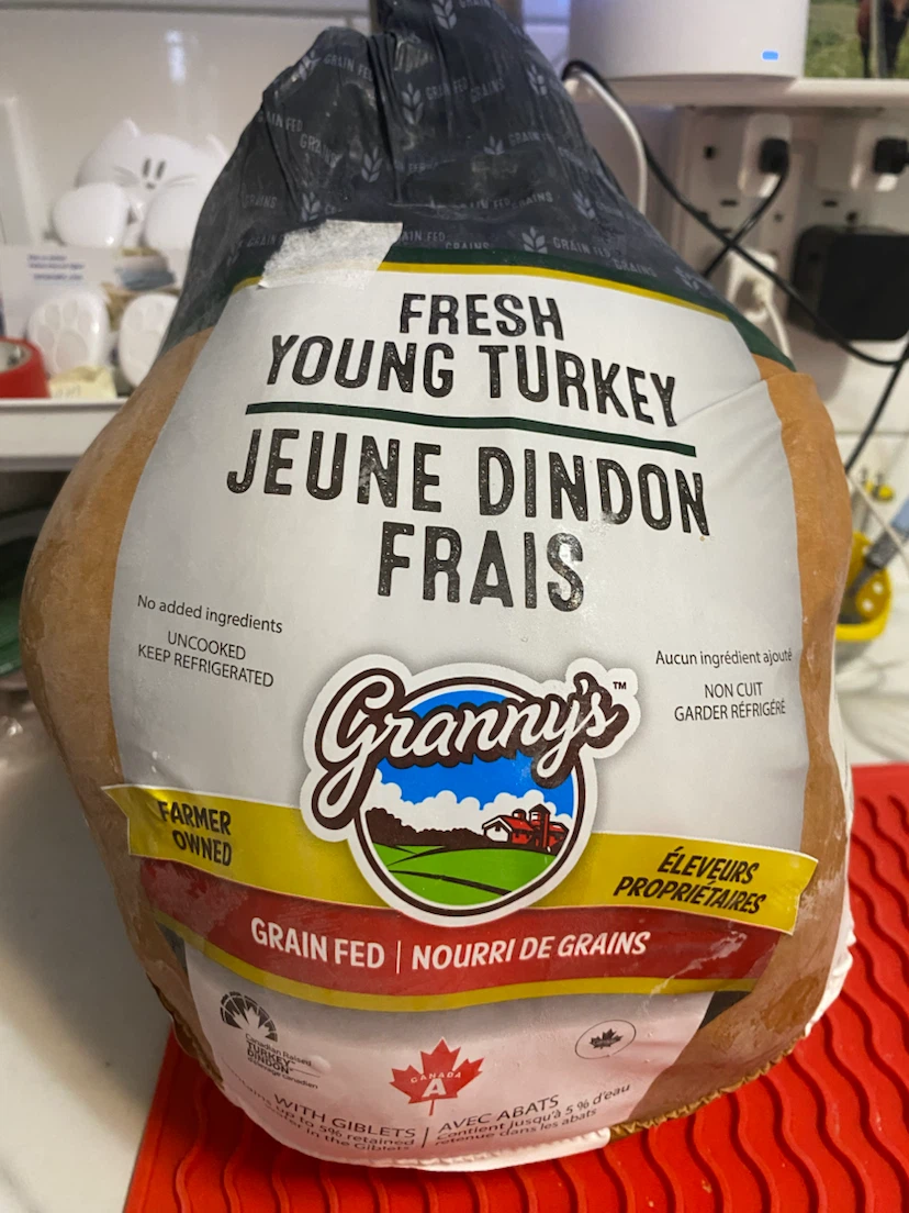 Granny's Fresh Young Turkey 5.166 kg(Frozen)!