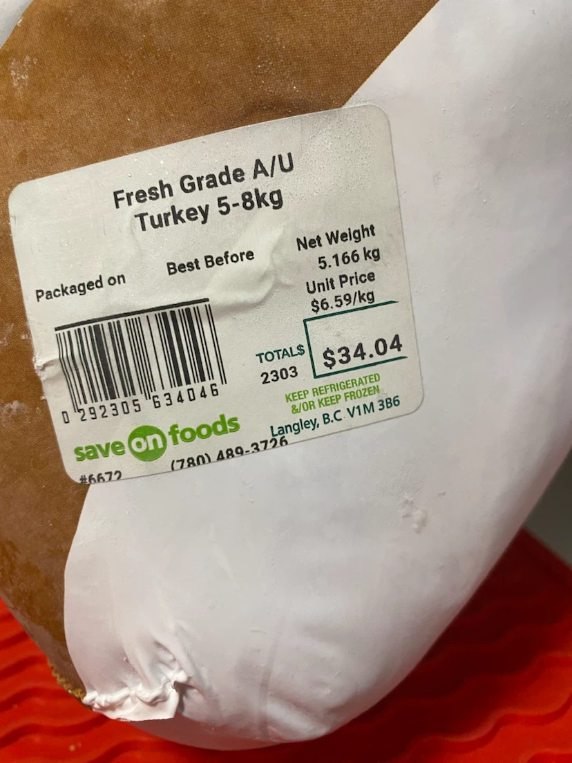 Granny's Fresh Young Turkey 5.166 kg(Frozen)! - photo 3