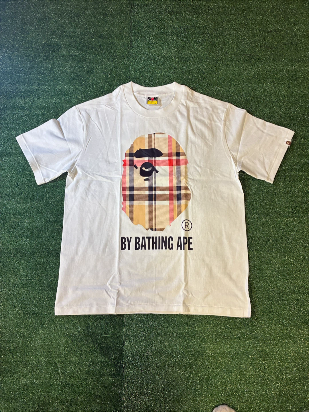 Mens A Bathing Ape White T-shirt - photo 2