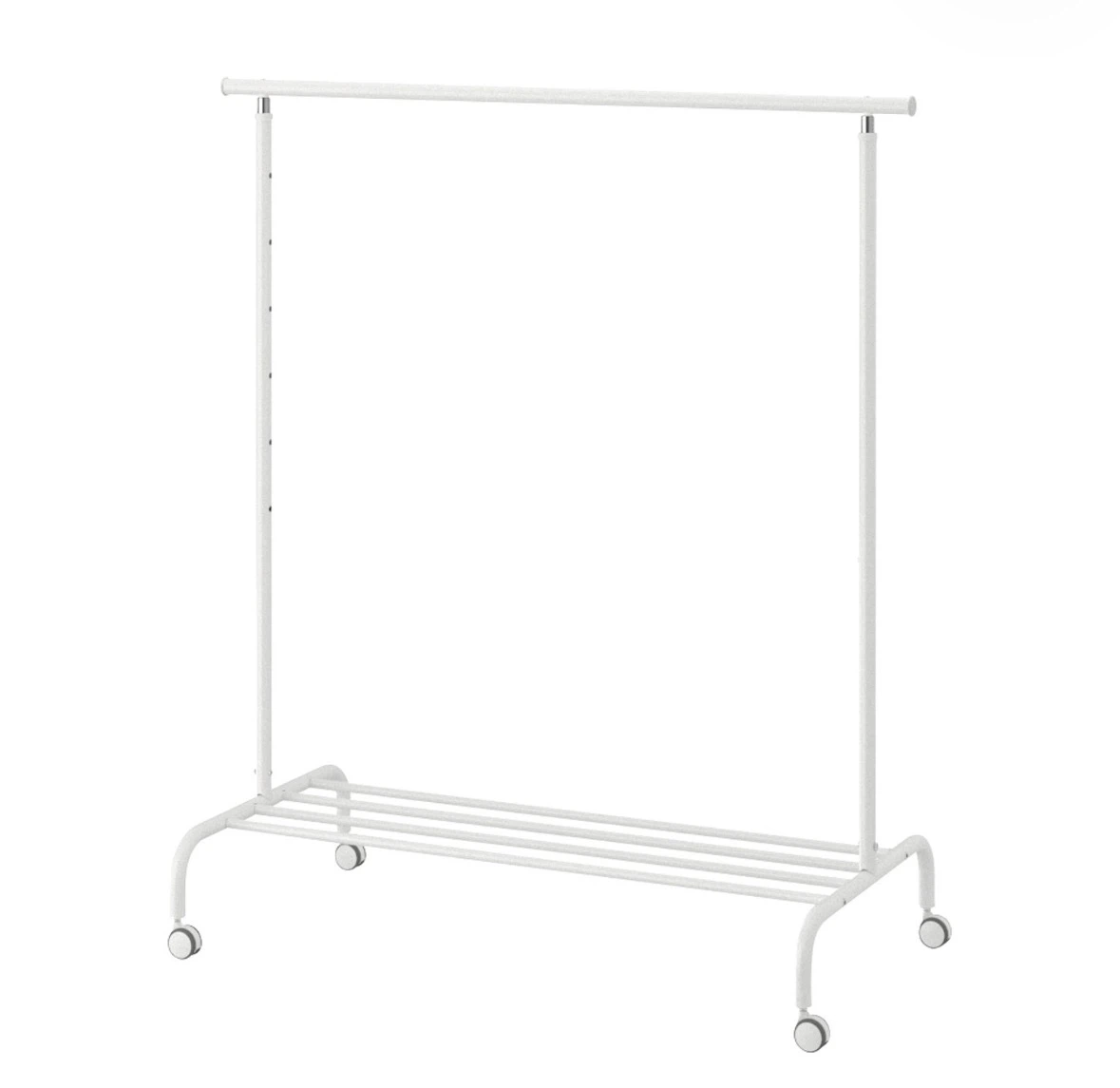 IKEA RIGGA Clothes Rack - White - photo 4