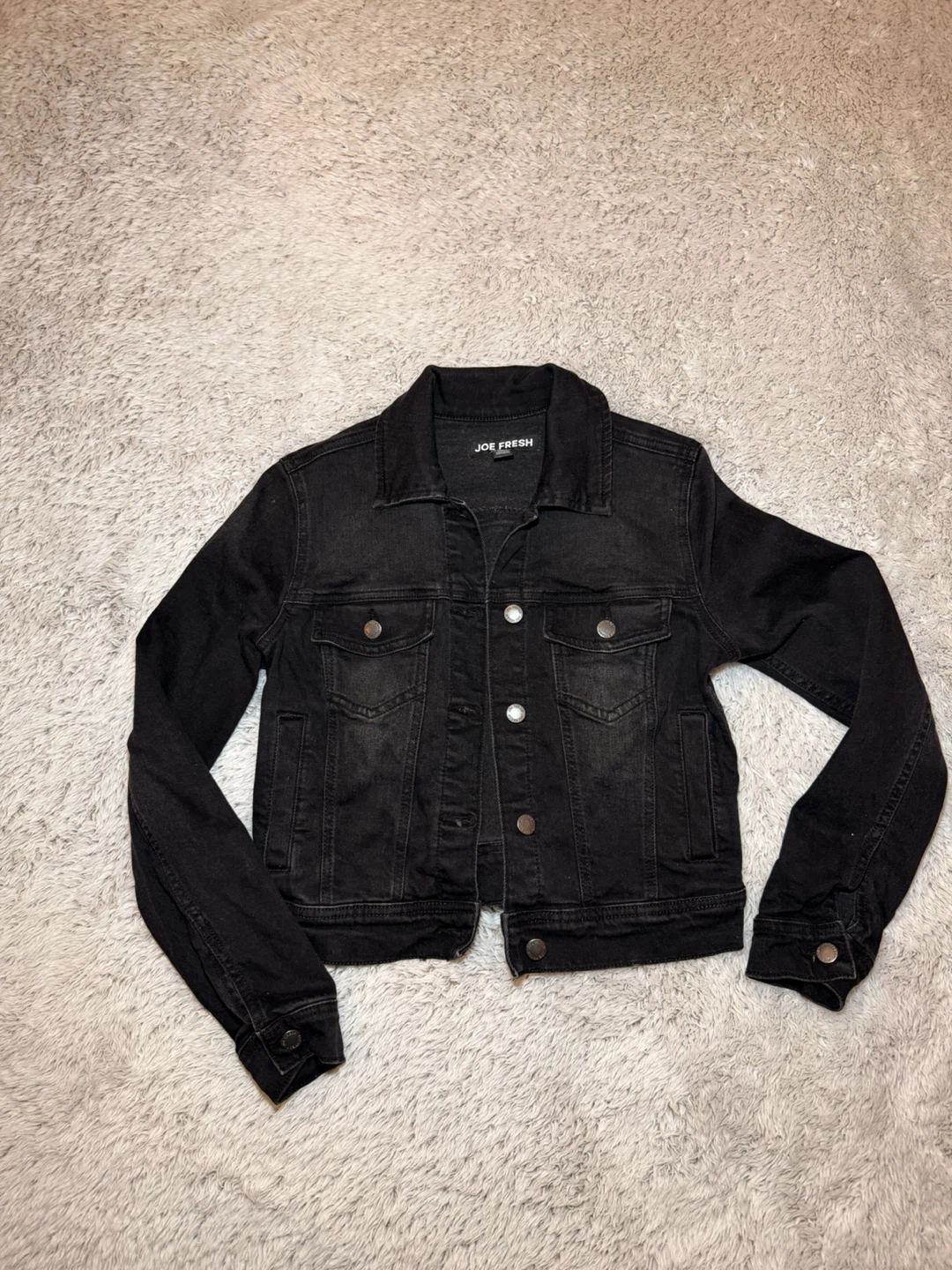 Joe Fresh Black Denim Jacket