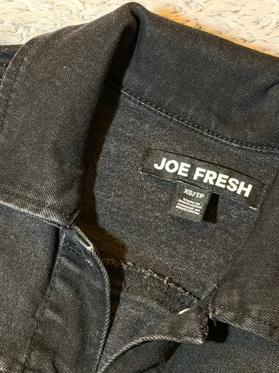 Joe Fresh Black Denim Jacket - photo 2