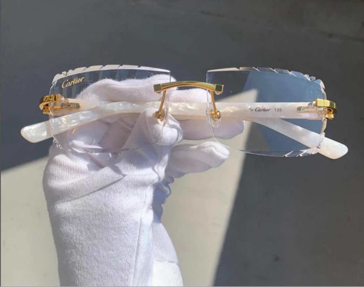 Clear Cartier Acetates