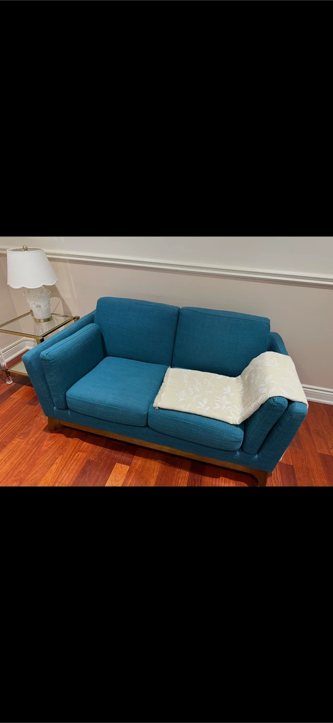 Article Ceni Loveseat in Blue