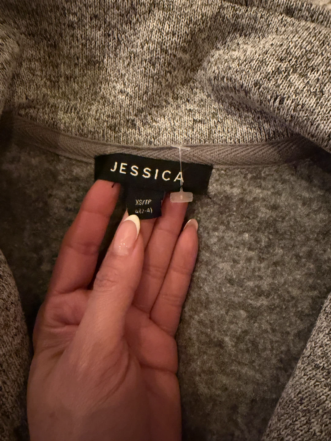 JESSICA Grey Knit Jacket - photo 2