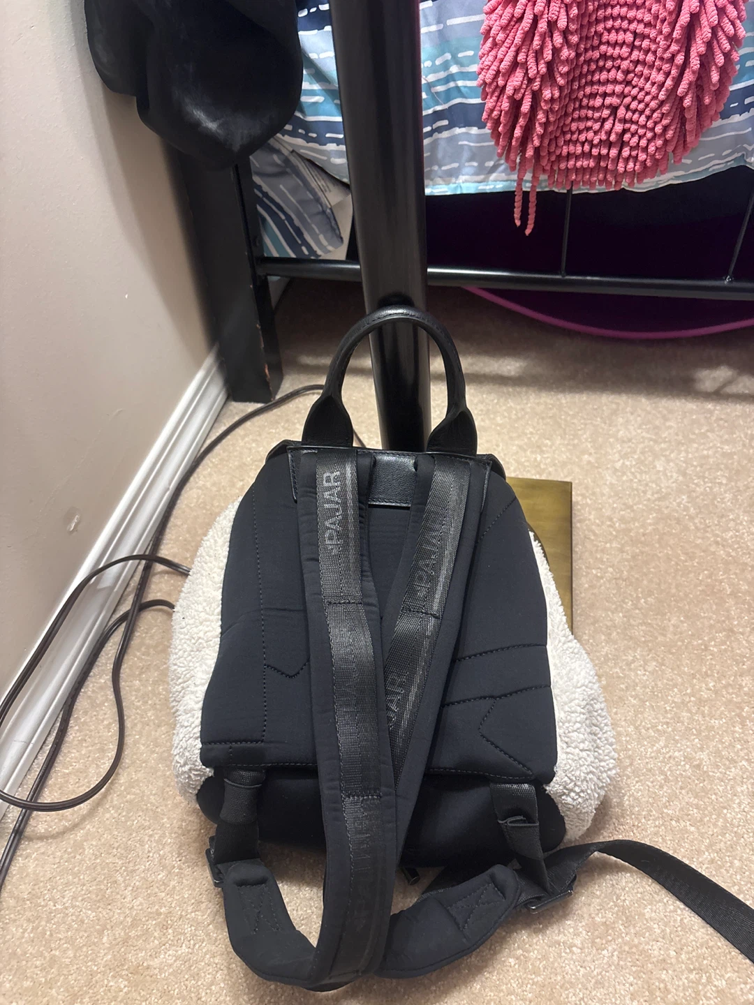 Pajar 1963 Black and White Sherpa Backpack - photo 3