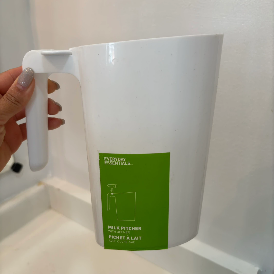 White Milk Pitcher