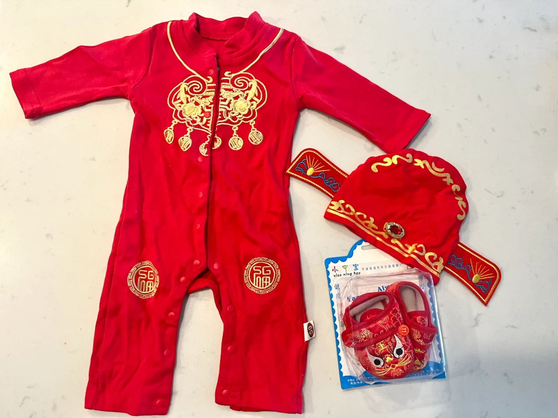 Baby Traditional Chinese Outfit Set
