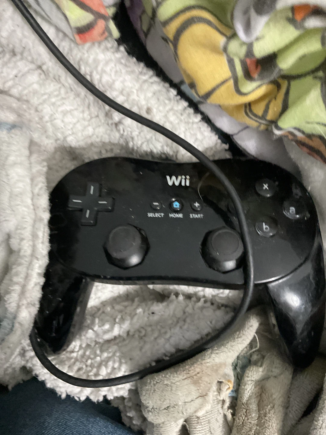 Nintendo Wii Classic Controller Black