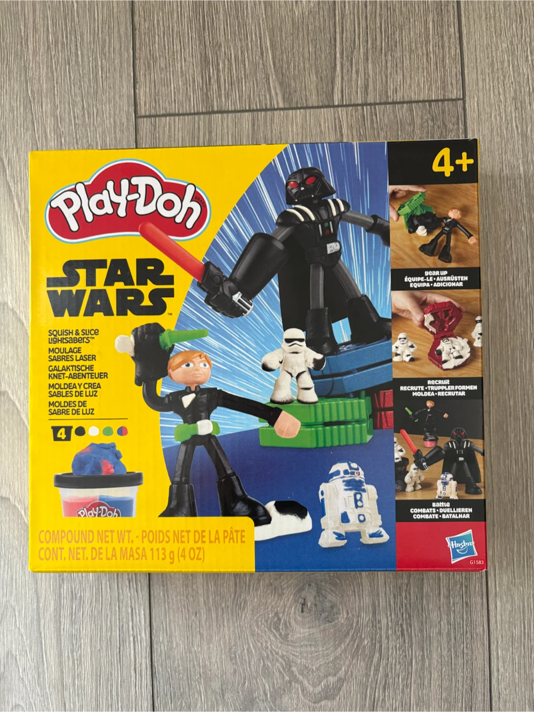 Play-Doh Star Wars Squish & Slice Lightsabers Set