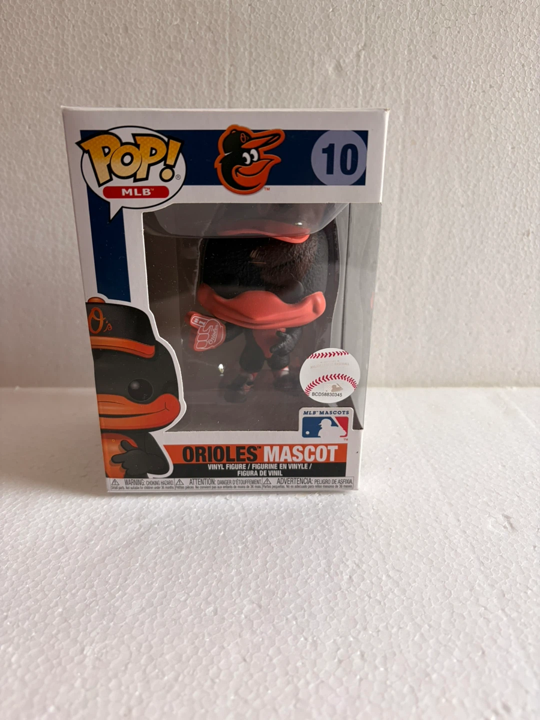 Brand New FUNKO POP Baltimore Orioles Mascot   $10