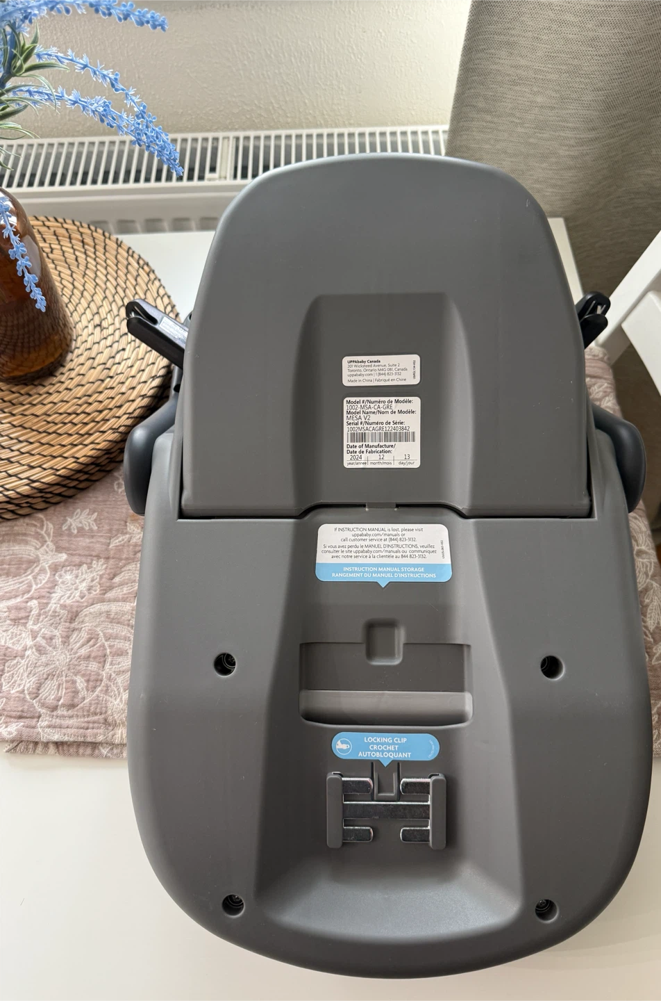 UPPAbaby MESA V2 Infant Car Seat + Base – $250 - photo 5