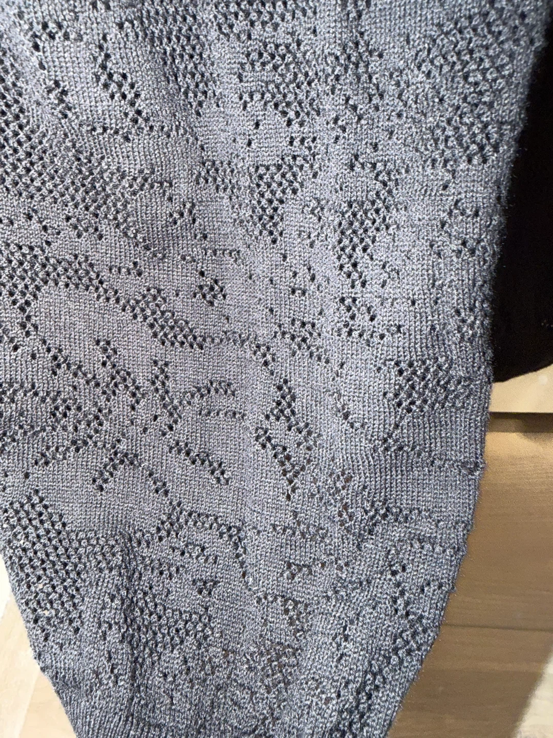 Black Knitted Cardigan - photo 5