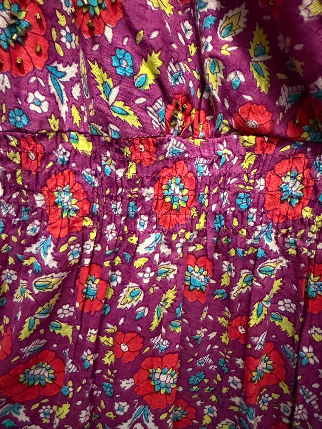 Bhs Floral Pattern Dress - Size 12 - photo 5