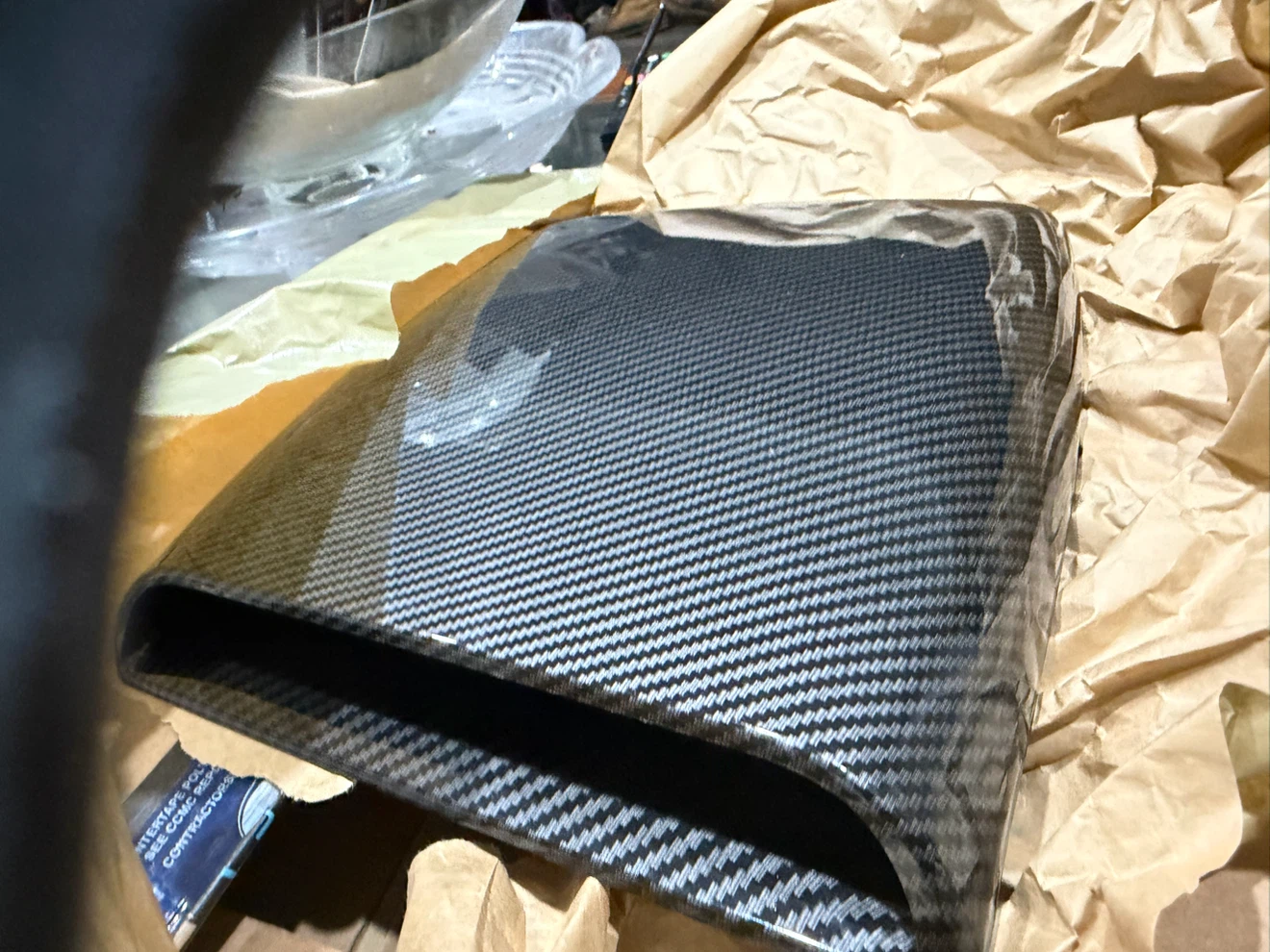 Hood Scoop Cowl Graphite Look