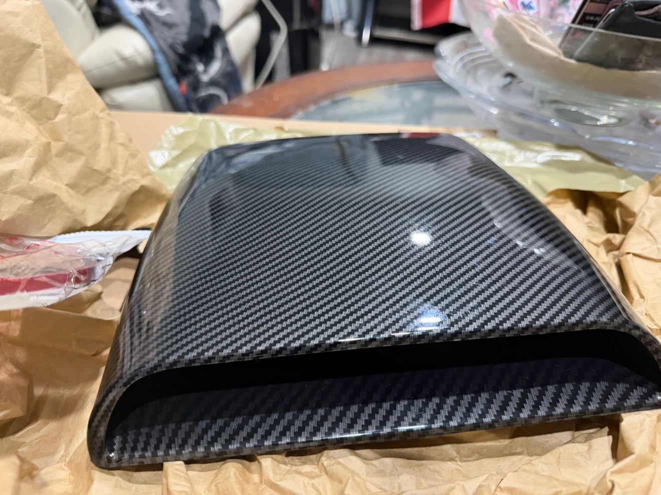 Hood Scoop Cowl Graphite Look - photo 4