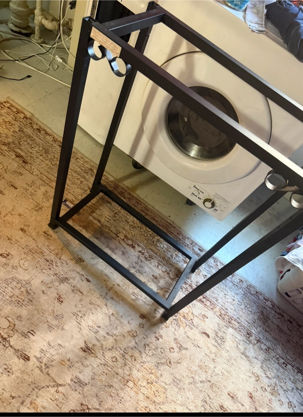 Fish tank with metal stand 10 gallon - photo 2