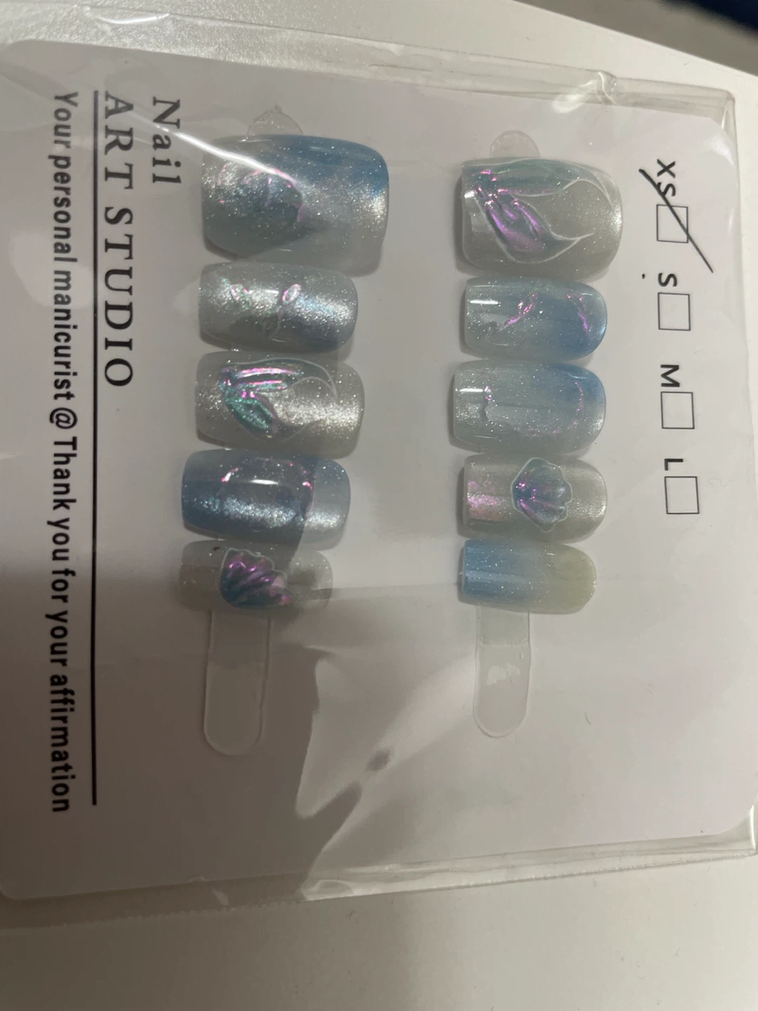 Nail Art Studio Blue Ocean Press-on Nails - photo 2
